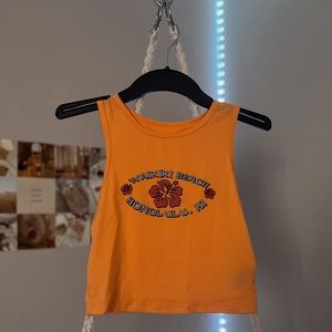 Waikiki beach tank top